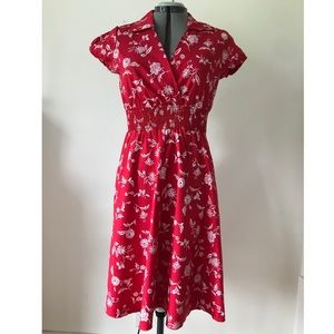 Red pin up dress